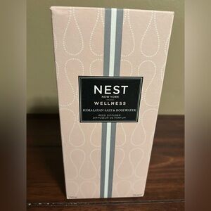 Nest New York Himalayan Salt & Rosewater  Reed Diffuser 5.9 fl oz. Sealed. New